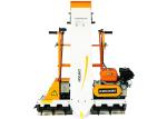 Easy Operation Self Propelled Grain Collector Machine Width 100cm