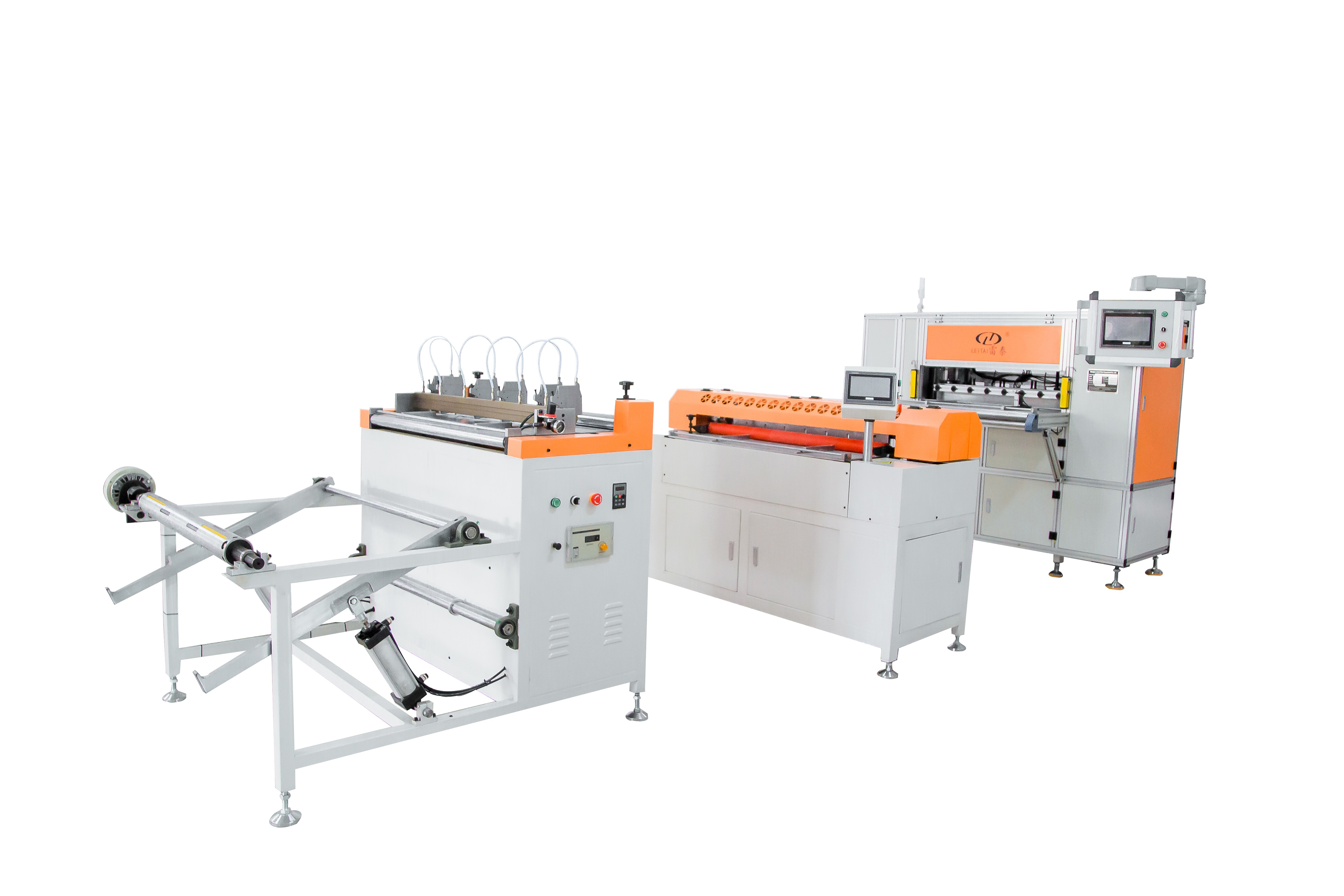 Computerized HEPA Filter Pleating Machine 1KW Knife Paper Pleating Machine 1300mm Working Width
