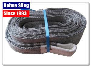 Quality 1 - 10 Metres Duplex Webbing Sling , Heavy Duty Tow Sling Logo Printable wholesale
