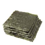 Dark Green Rectangular Roasted Seaweed Nori Availability Rolling Sushi
