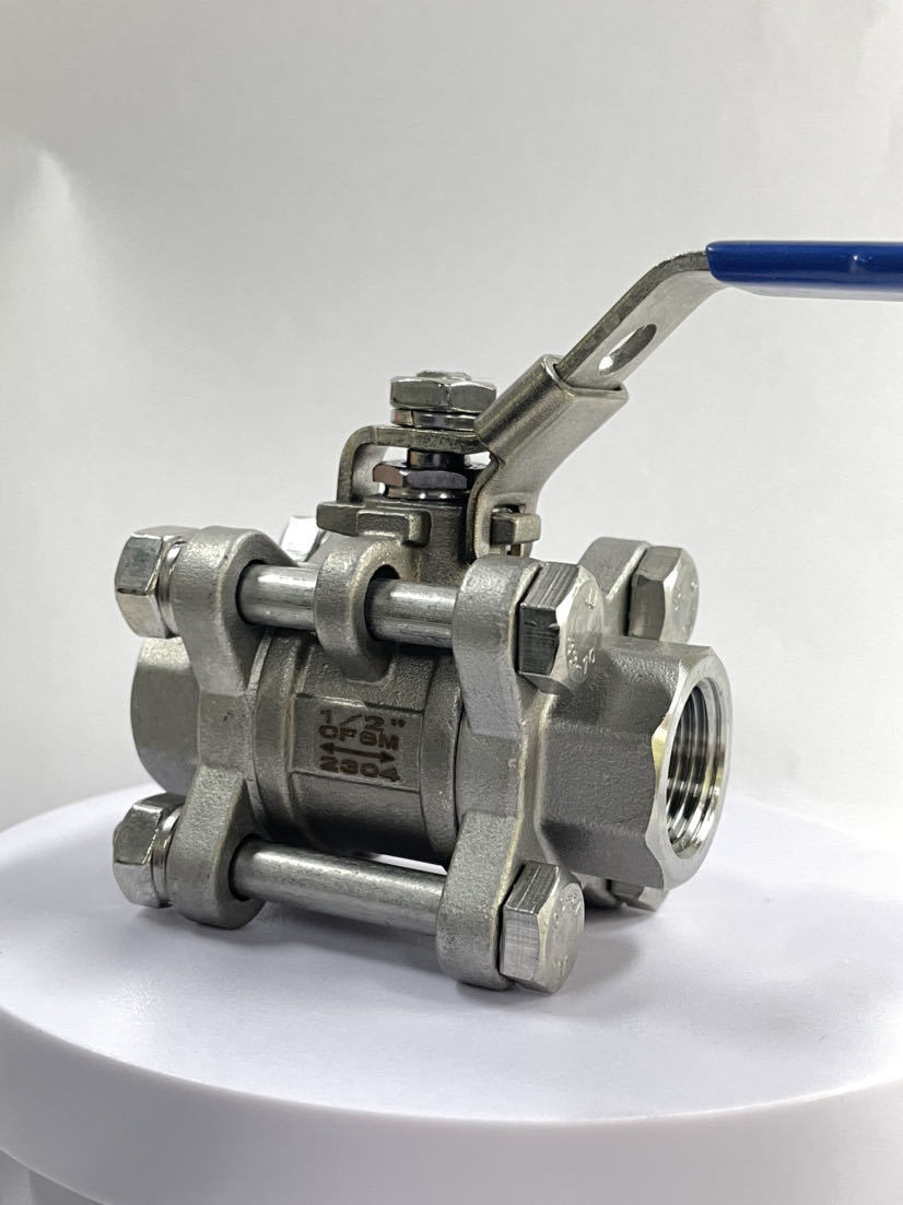 3PC Threaded Ball Valve with CE Approved (Q11F)