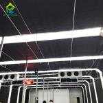 Vegetables Blackout Light Dep Green House 70m Length Caterpillar Tunnel
