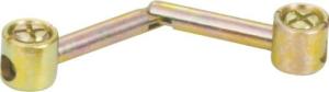 Quality Iron Furniture Assembly Hardware , Four In One M6 Furniture Bolts For Cabinet wholesale