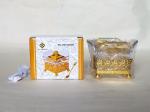 T4-Arabia Exquisite Gold-plated Louhua Lily Sugar bowl
