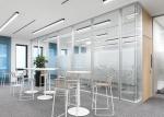 Pre-fabricated Partition Glass Wall Tempered Glass Office Sound Insulation For