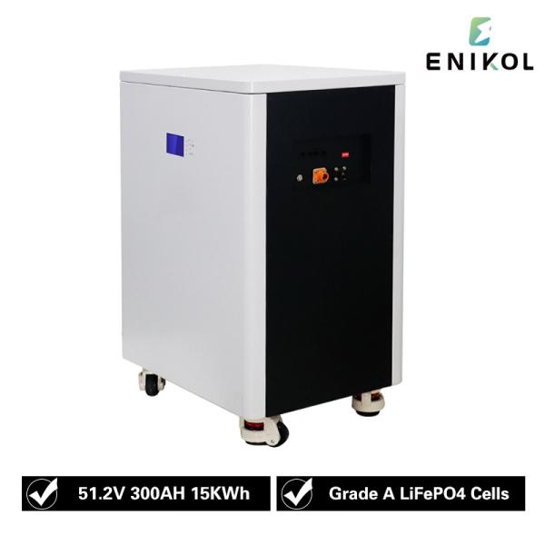 10KW Discharge 51.2V 300AH Battery 15kwh lithium iron phosphate 48V Solar