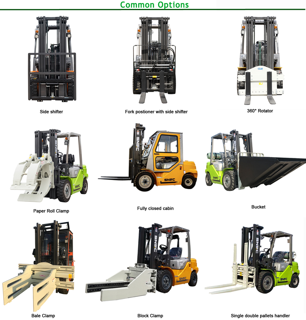Convenient Monta Cargas Li-ion Battery Electric Reach Truck with Battery Charger