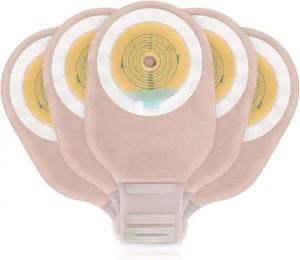 Quality Colostomy Bags One Piece Drainable Ostomy Pouch With Closure For Ileostomy Stoma Care wholesale