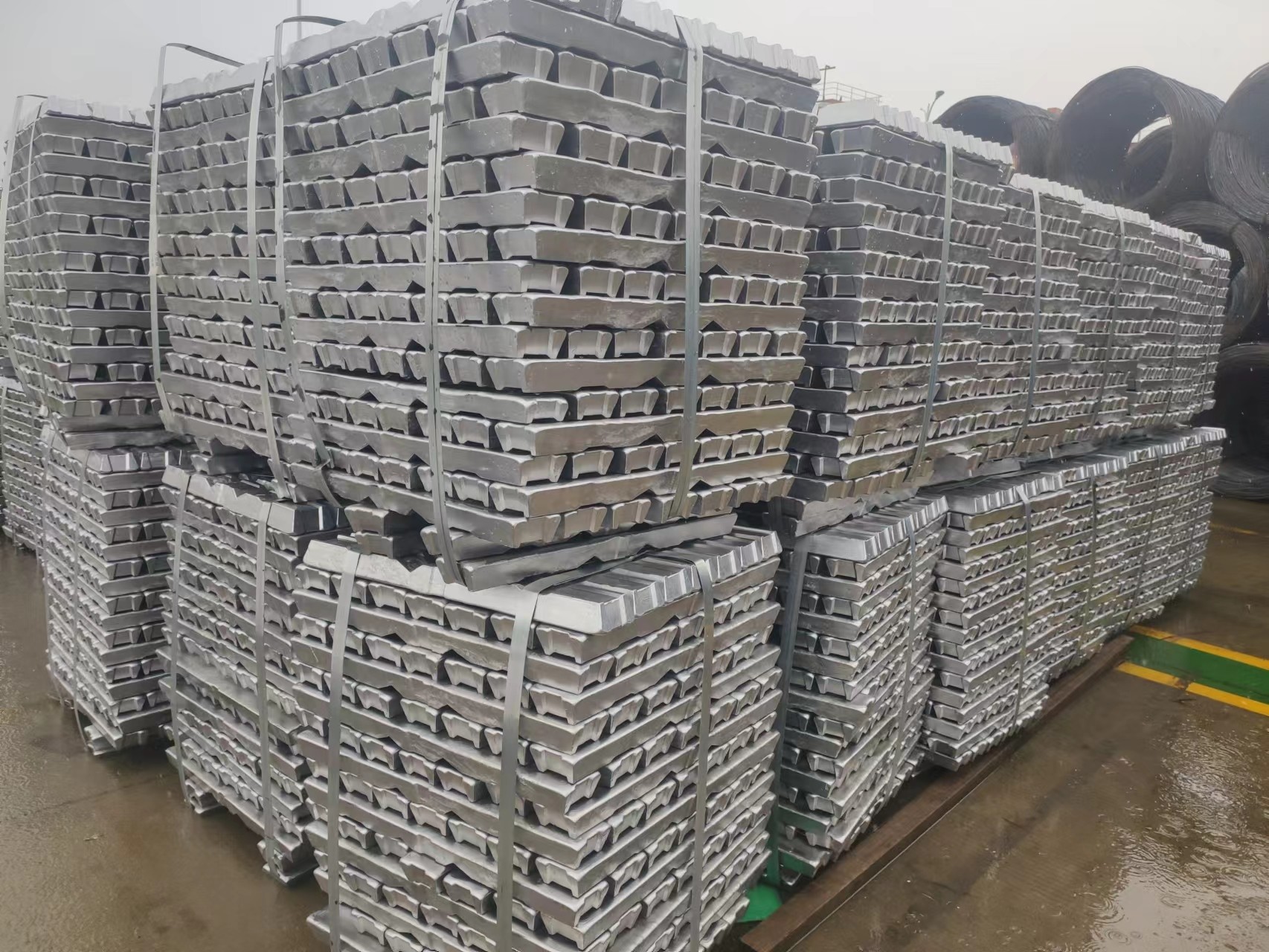 A7,99.7 Aluminum Alloy Ingot Pure Rust Proof Silver Color
