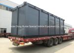 Skid Mounted 70000L Acid Storage Tank Steel Lined PE For Oilfield Storage