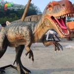 Size 6m Life Size Animatronic Dinosaurs Megalosaurus For Jurassic Park