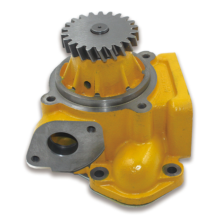 Komatsu 6D125-6 Diesel Engine Water Pump with Aluminum Construction