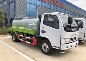 Quality 4X2 95HP 4000 Liter Dongfeng Light Truck Stainless Steel Water Bowser Tanker Truck wholesale