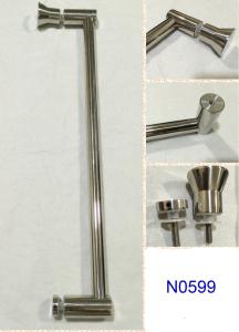 Quality SUS304 Polished Chrome shower handle / glass door handle N0599 wholesale