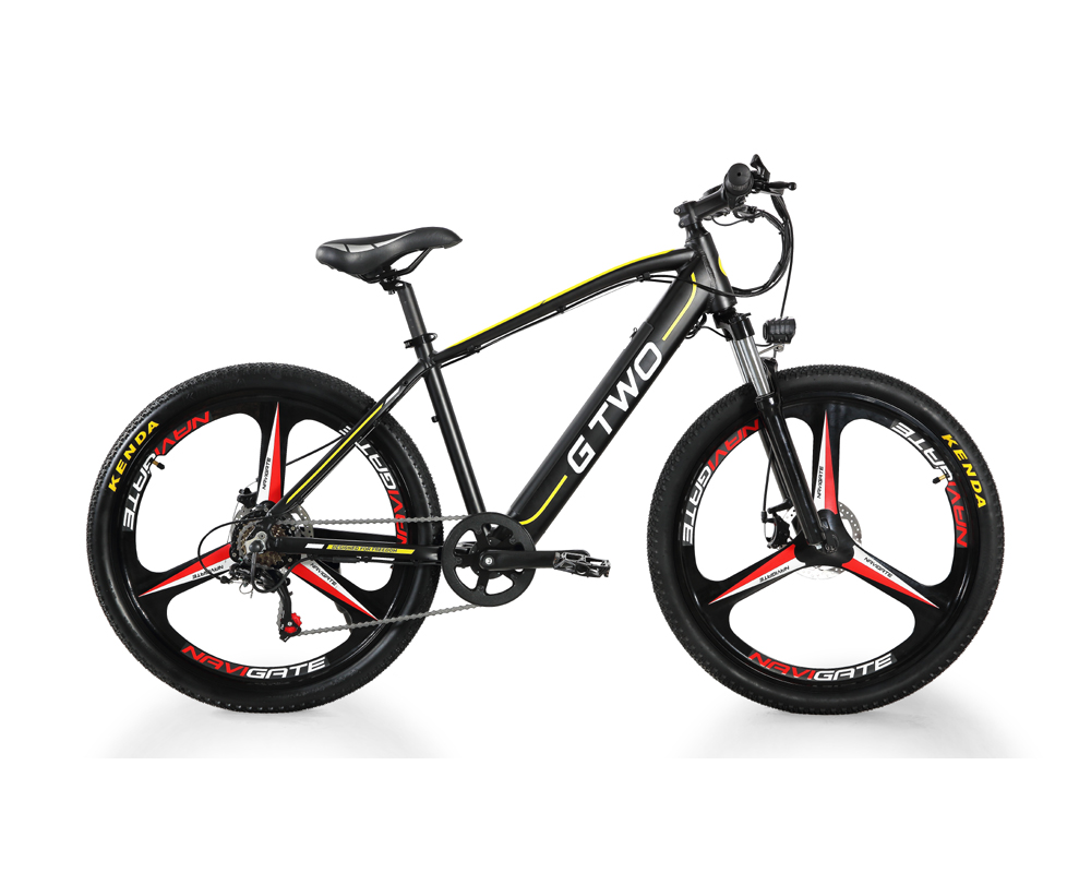 Magnesium Alloy Hidden Battery Electric Bicycle 48V 250W 350W 26 / 27.5 Inch Hub Motor
