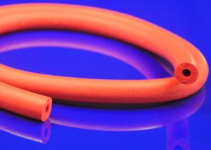 Quality Grey Antioxidant Heat Resistant Silicone Foam Tube Vulcanization Extrusion wholesale