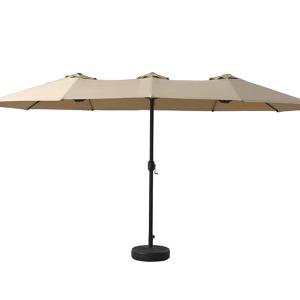 Quality Garden Double Head Patio Parasol Outdoor 200x400M Customized wholesale