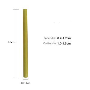 Quality 20cm Biodegradable Cocktail Straws Bamboo Straws Bulk 250 Pack wholesale