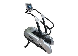 Quality Stationary Gym Fitness Touch Screen Stair Stairclimbers Machine With Electric Control System wholesale