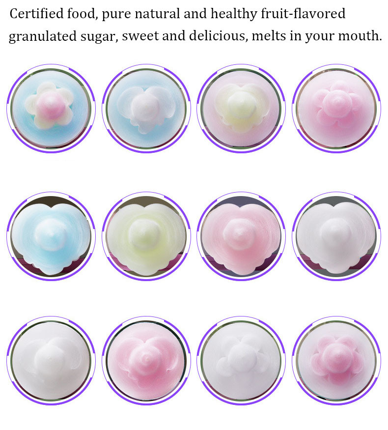 Automatic Cotton Making Candy Floss Machine Commercial Food Cotton Candy Vending Machine