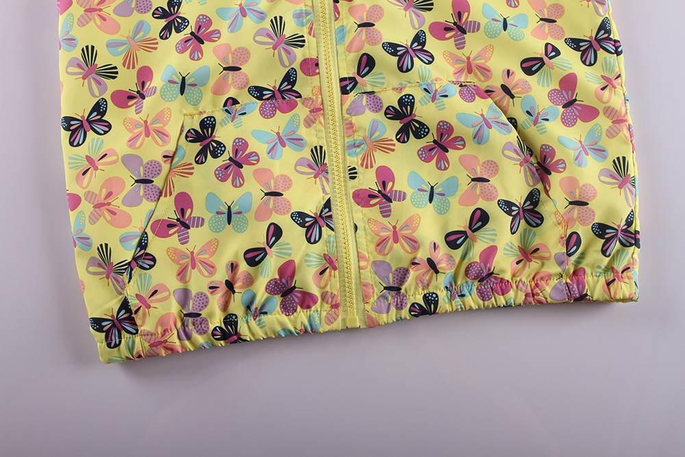 Leftover Design Stockpapa Girls Print Jacket Size 4 6 8 10 12