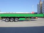 80ton Max Payload 3 Axle Side Wall Cargo Semi Trailer for Container Sidewall