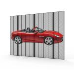 Commercial Clear Transparent LED Glass Window Screen Dipplay For Mall Center