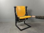 STUNITY UV resistant gas assisted PP plastic beam mounted stadium chair with