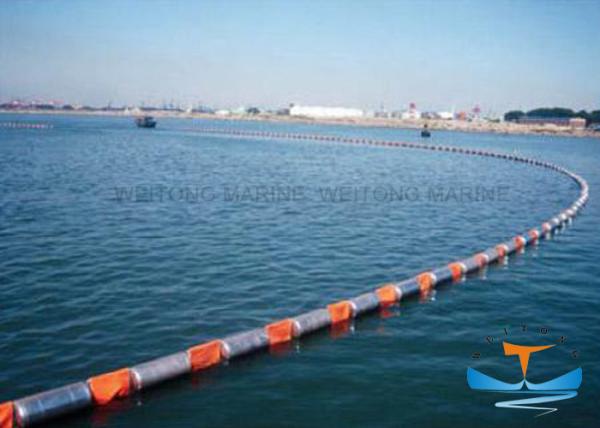 Fire Resistant Oil Absorbent Boom , Oil Boom Spill For Water Environmental