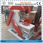 woodworking machinery of heavy duty twin blades circular sawmill with log