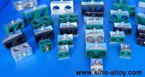 Quality Twin series Hydraulic pipe clamps / double pipe clamps to DIN 3015-3 wholesale