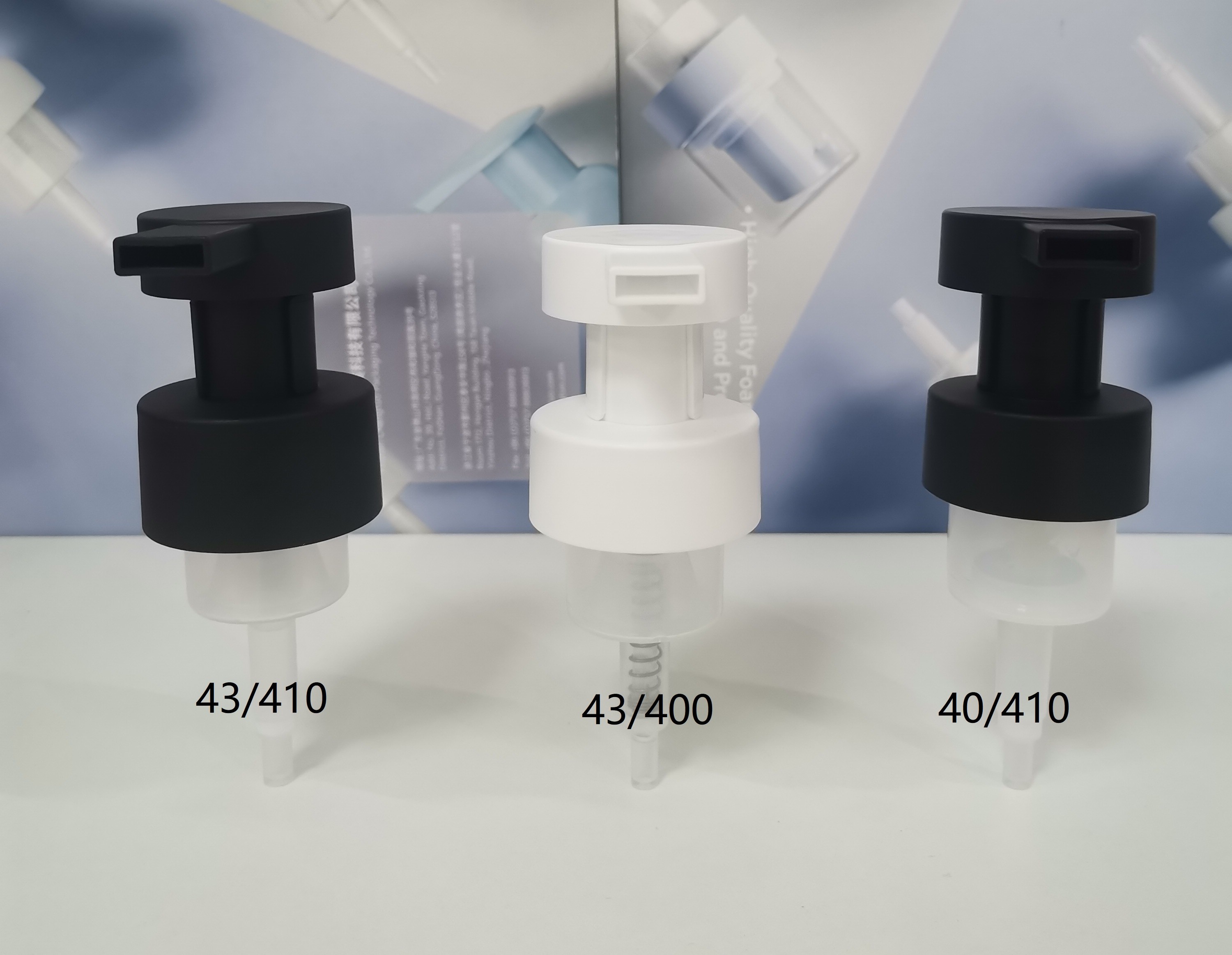 Get Your Free Samples of Body Wash Pump Bottle with 1.2cc Discharge Rate built-in matte