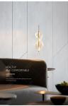 Modern LED Pendant Lights Indoor Lighting Hanging Lamp Home Bedroom Bedside