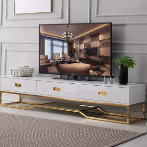 Quality High Gloss Metal Frame TV Cabinet 200 x 45 x 45cm Plasma Medium Modern TV Unit Cabinet wholesale