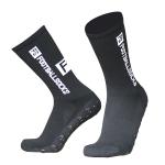 Medium Thickness Anti Slip Rugby Socks With Round Silicone Suction Cup Grip