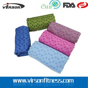 Quality hot sell microfiber yoga mat towel with logo China manufacturer wholesale