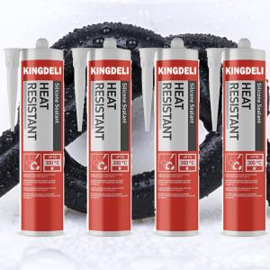 Quality Neutral Fast Cure High Temp Resistant Silicone Sealant Adhesive Waterproof For Car wholesale
