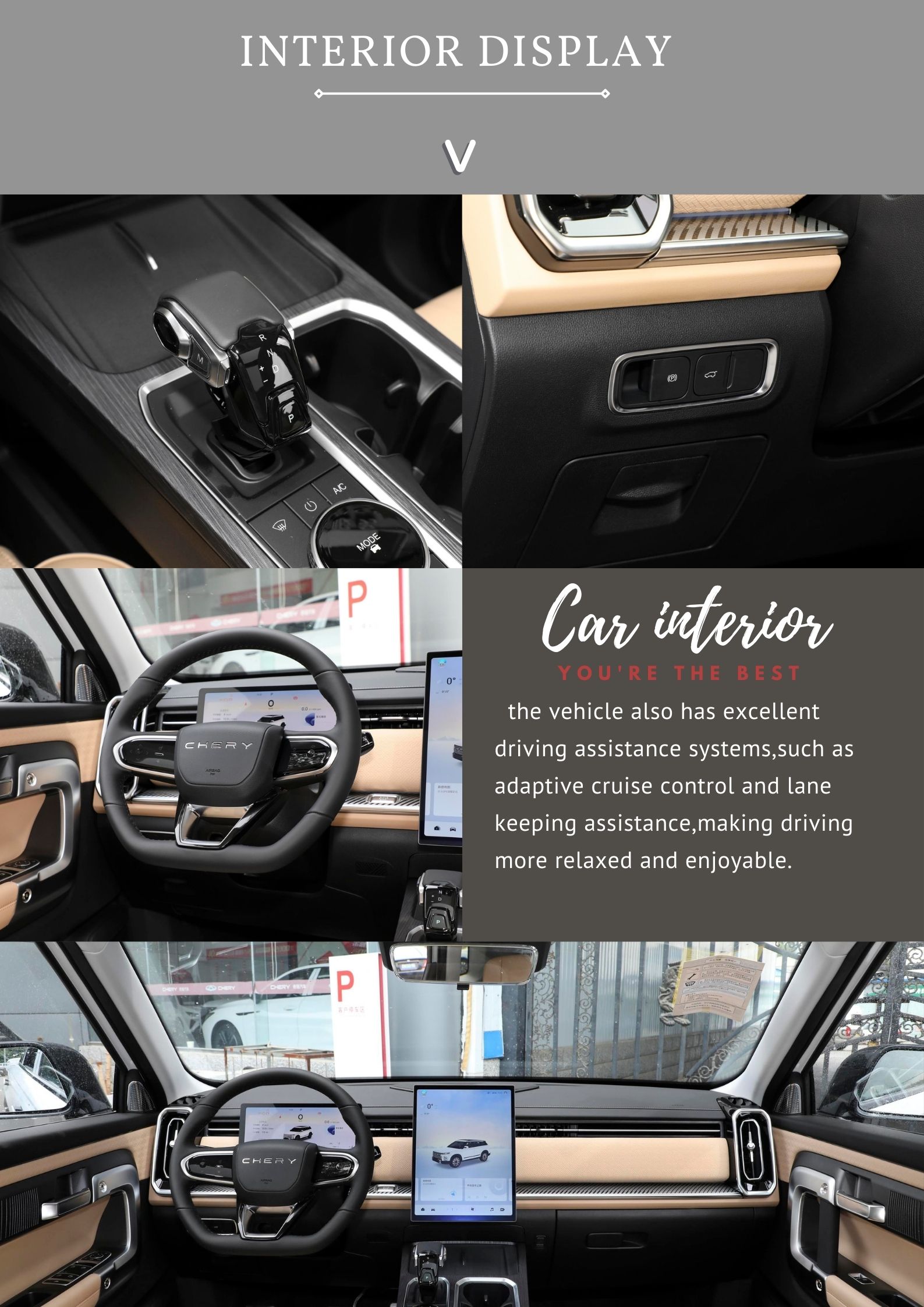 Chery Explorer 06 Gasoline Car with Rear Camera and 10°-15° Grand Clearance Affordable