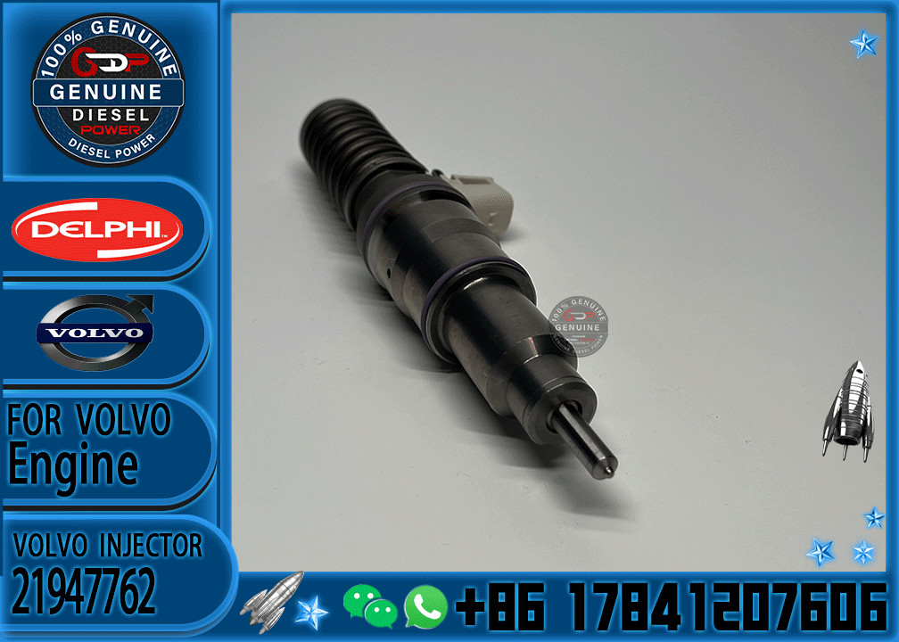 Diesel Injection System Parts Diesel Fuel Injector 21947762 21947797 22172535 22339883 For Volvo