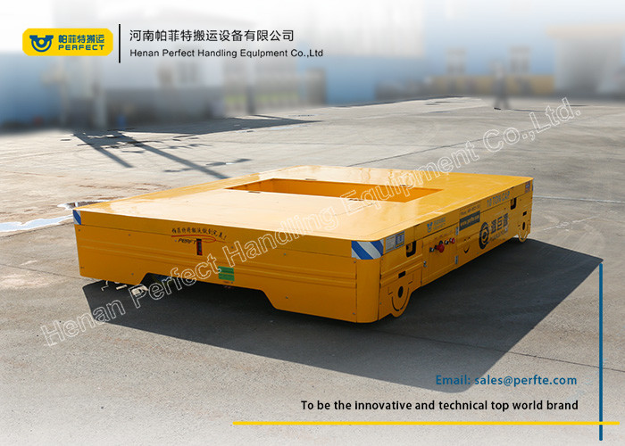 Customization Electric Coil Steel 1-100t Motorized Transfer Cart
