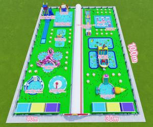 Quality Customizable INFLATABLE WATER PARK for Your Water Park Business wholesale
