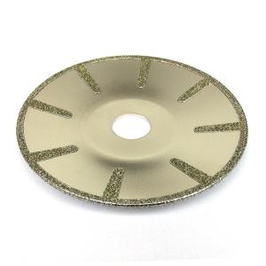 Quality OBM Supported Diamond Tools Electroplated Diamond Saw Blade For Cutting Stone No Chipping wholesale