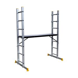 Quality Extendable 150kg 6.2ft Aluminium Scaffolding Ladder wholesale