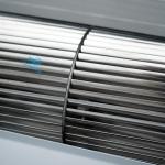 1100m3/H 4.5KW Full Metal Housing Heated Air Curtain