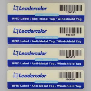 Quality Windshield Anti Transfer RFID Label Sticker For Vehicle Management wholesale