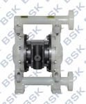 Two Way Plastic Diaphragm Pump Slurry Air Pump For Pharmaceutical Industry