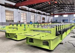 Quality 50Hz Metal Deck Roll Forming Machine 15kw Floor Deck Machine wholesale