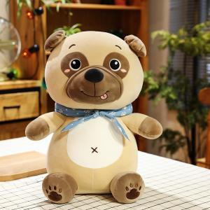 Quality Lifelike Embroidery Effect Plush Fabric Animal Stuffed Toys wholesale