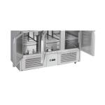 Sharecool CE Refrigerated Saladette Counter Stainless Steel For Kitchen