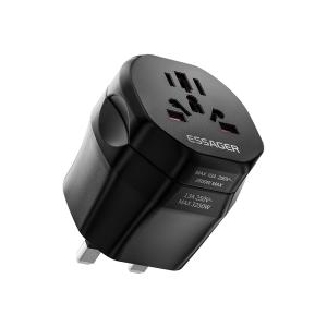 Quality ESSAGER WL-033-WL-09 Series EU UK to Universal UK to EU Travel Power Adapter wholesale